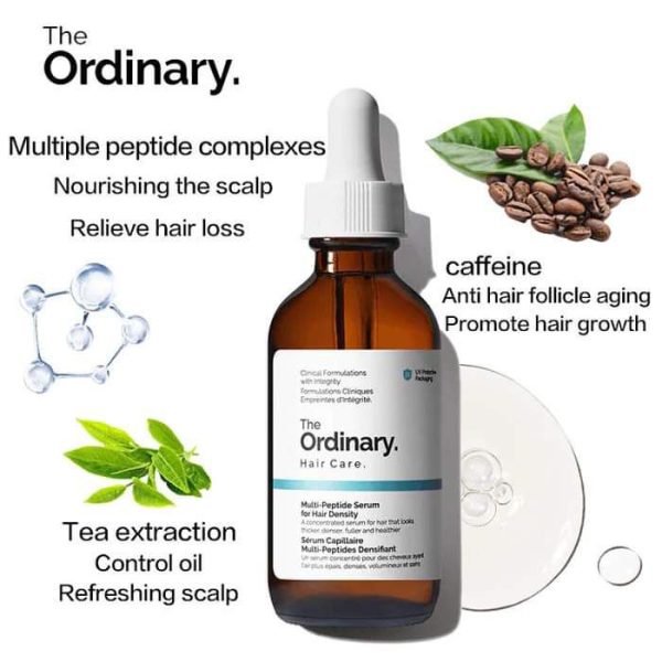The Ordinary Multi-peptide Serum For Hair Density (product With Bar Code & Batch Code)